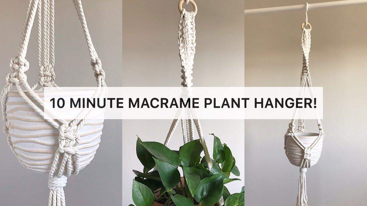 Featured image of post Beginner Step By Step Diy Macrame Plant Hanger