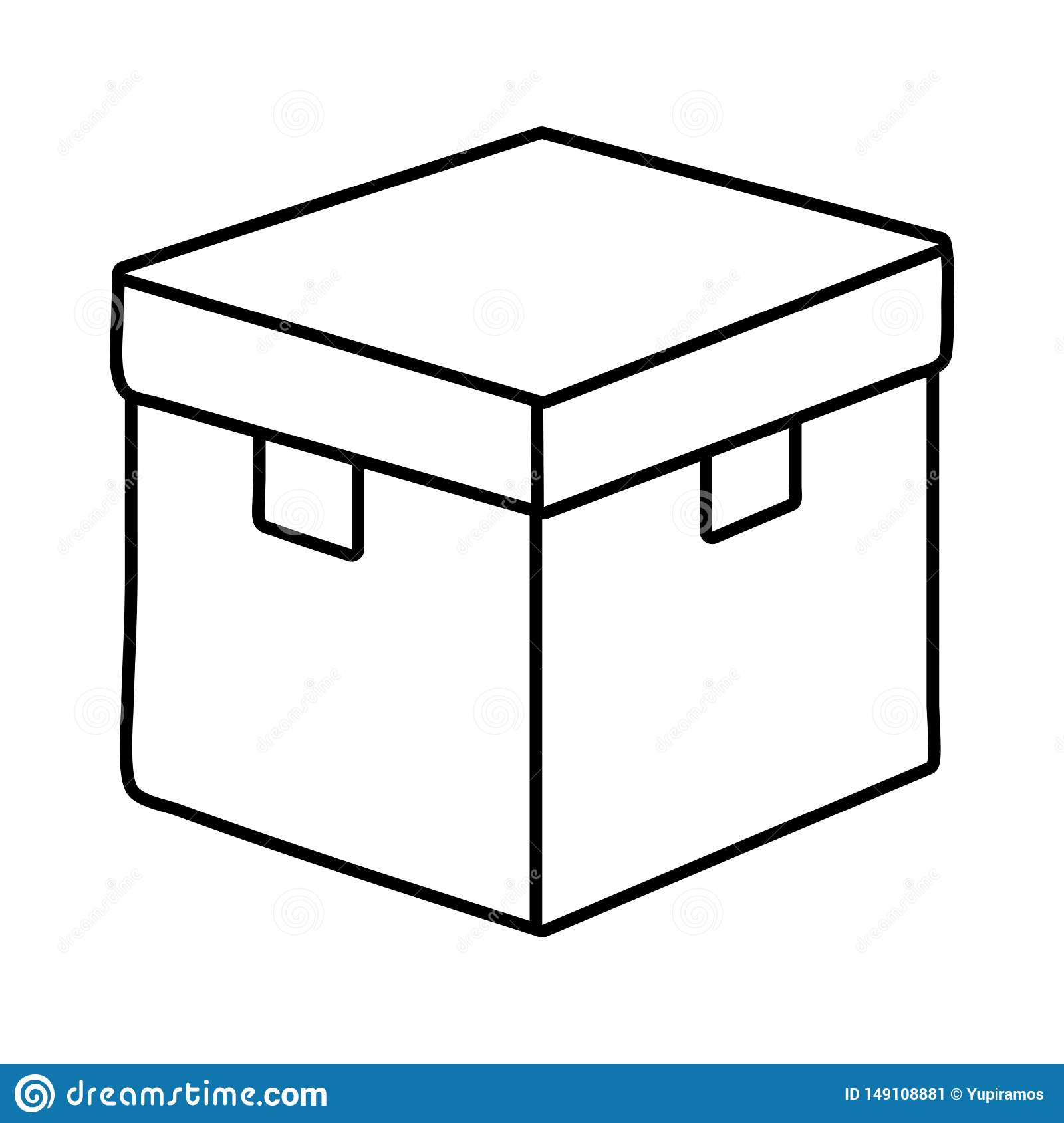 Featured image of post Box Illustration Black And White