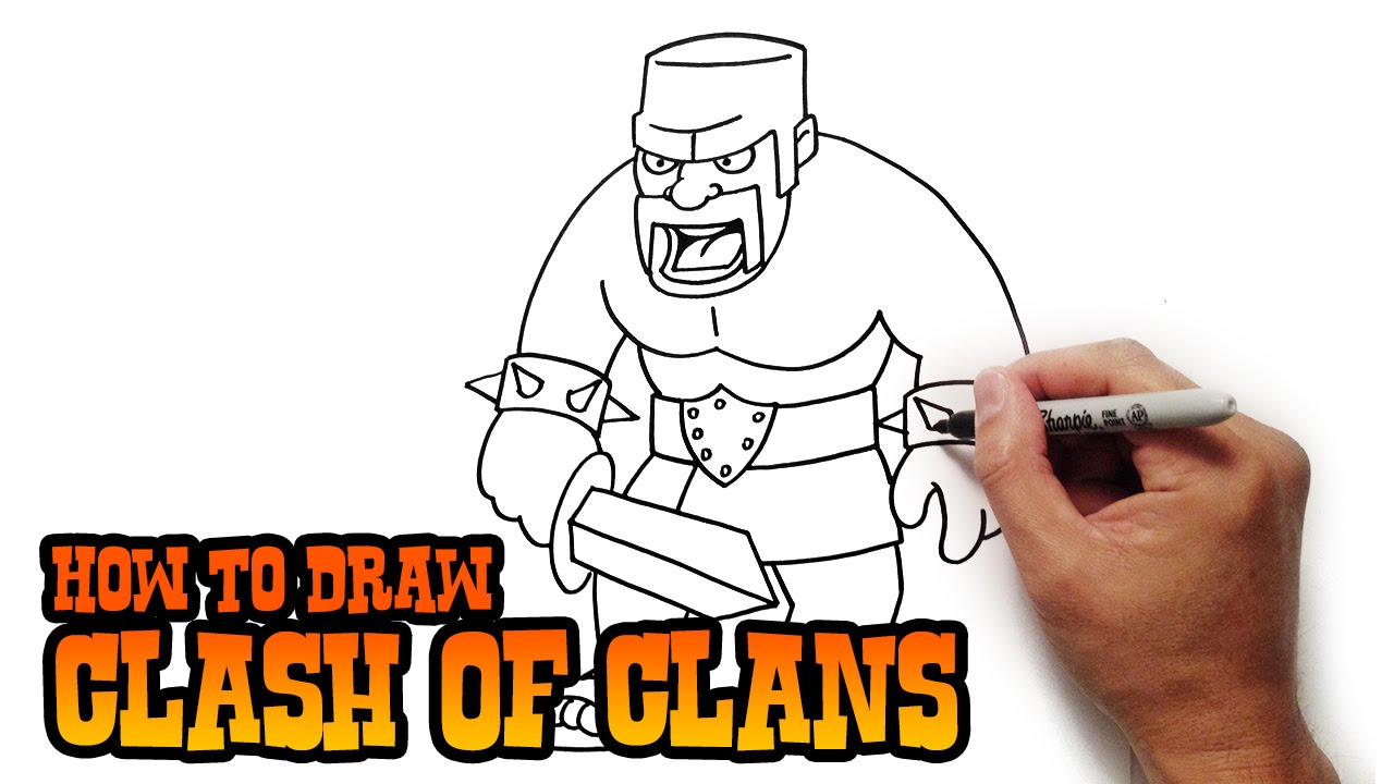 Featured image of post Clash Of Clans Barbarian Drawing