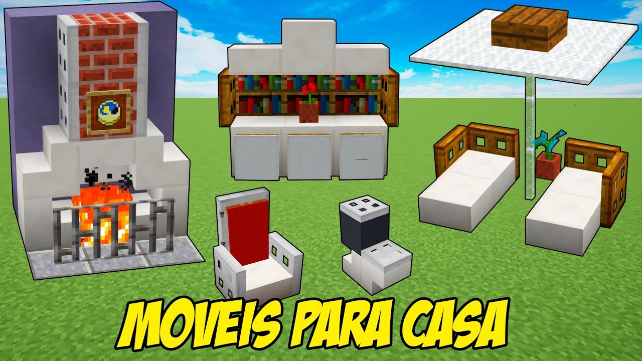 Featured image of post Como Fazer Moveis No Minecraft