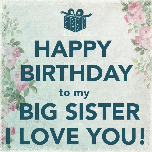 Featured image of post Happy Birthday Big Sister Images