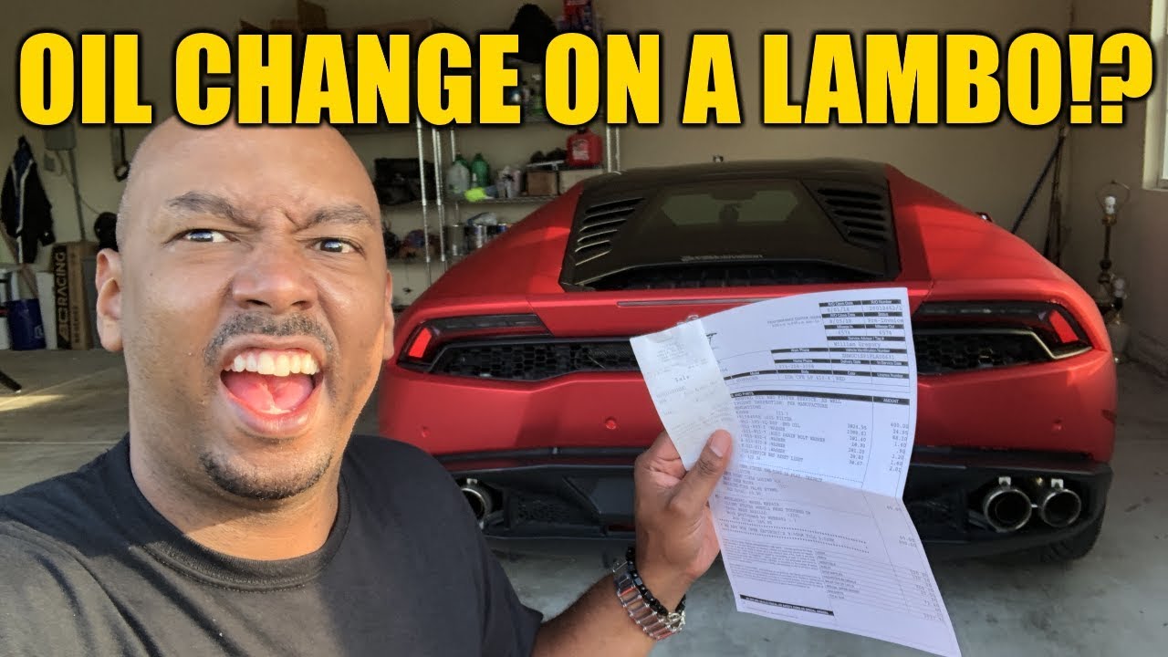 Featured image of post How Much Is An Oil Change For A Lamborghini Aventador