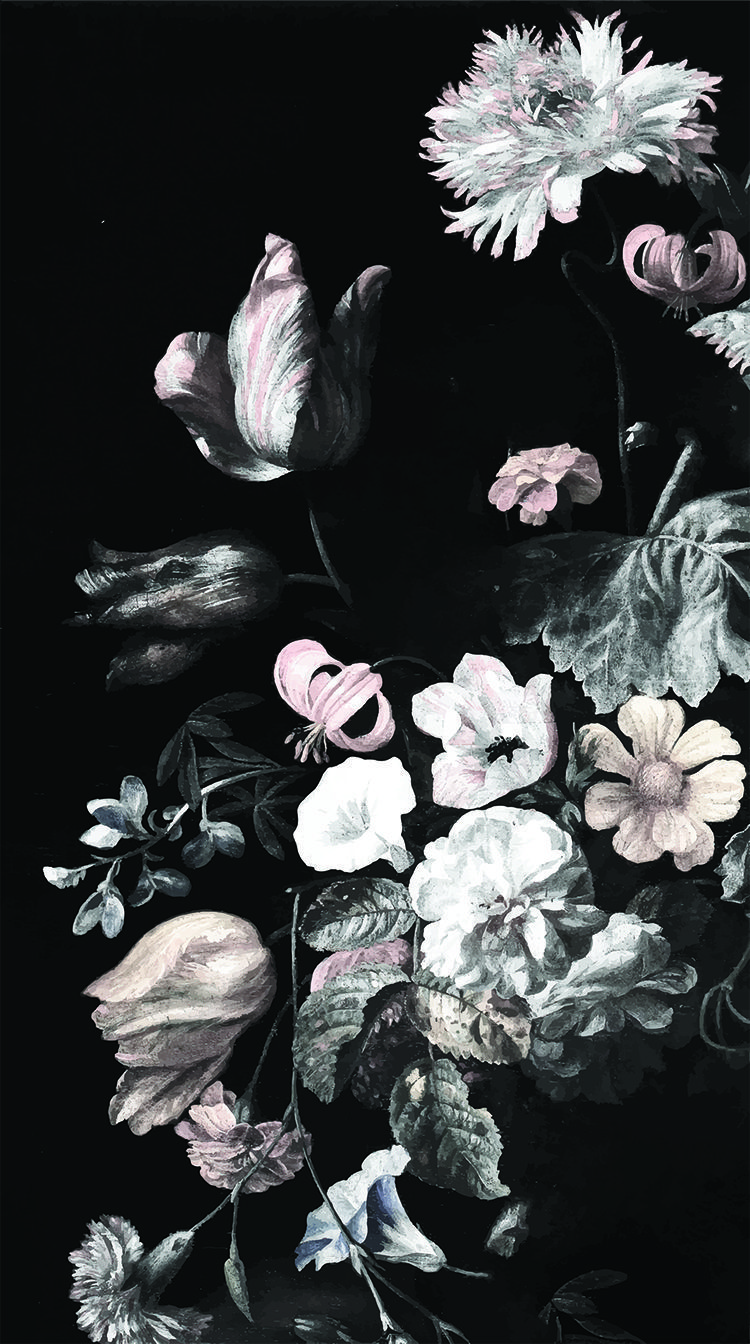 Featured image of post Iphone Floral Background Black