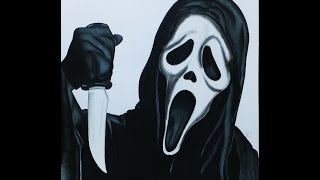 Featured image of post Realistic Ghostface Drawing