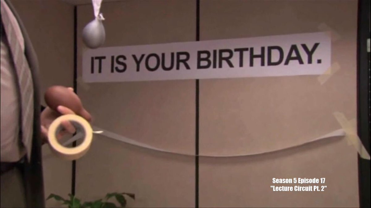 Featured image of post The Office Its Your Birthday Gif