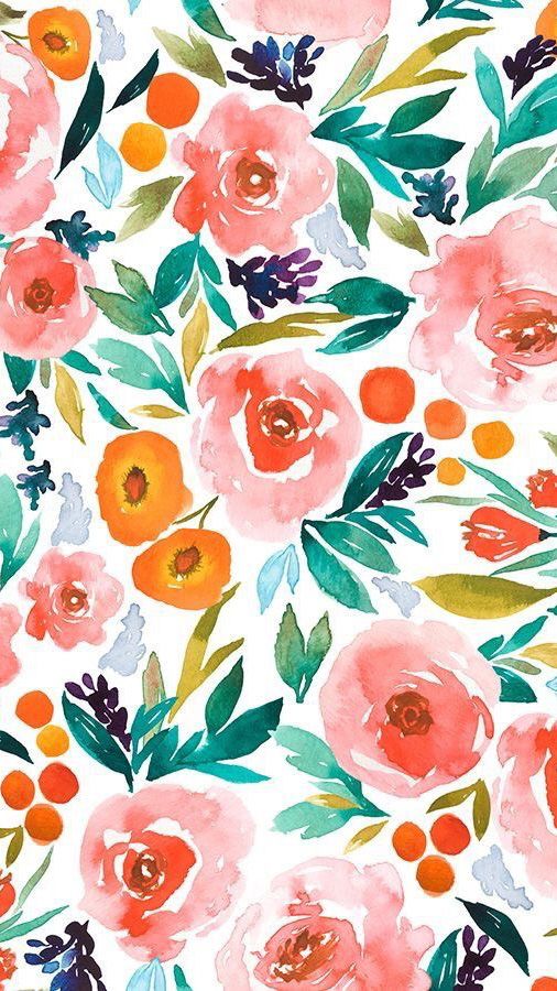 Featured image of post Watercolor Iphone Floral Background