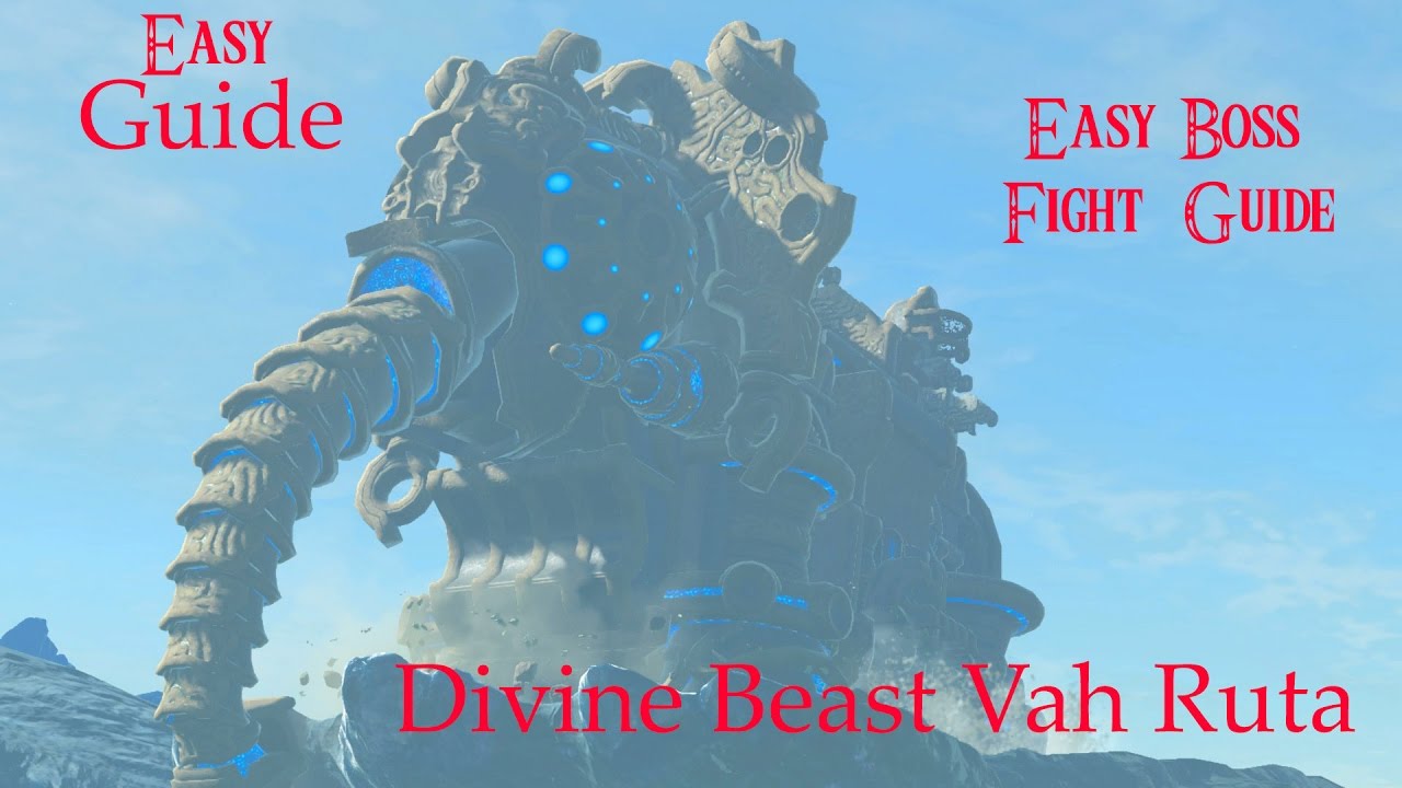 Featured image of post Zelda Breath Of The Wild Zora Domain Divine Beast