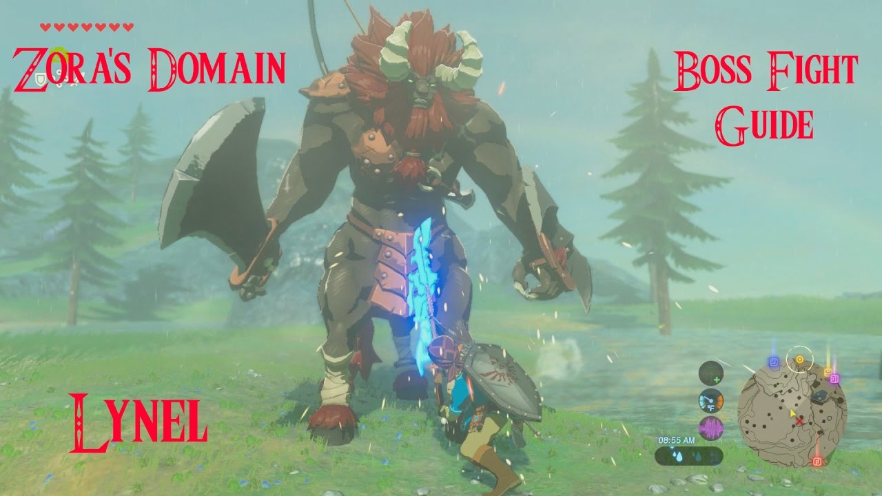 Featured image of post Zelda Breath Of The Wild Zora Domain Lynel